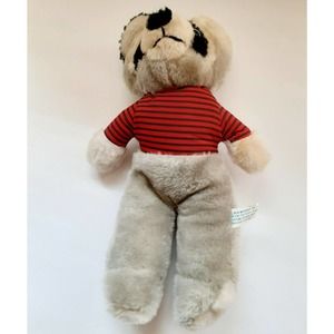 Interpur Raccoon Jacket Striped Shirt Vtg 8 Racoon